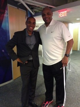 Dave Kinchen and Charles Barkley